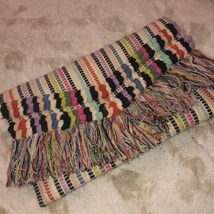 Stella & Dot fringe clutch